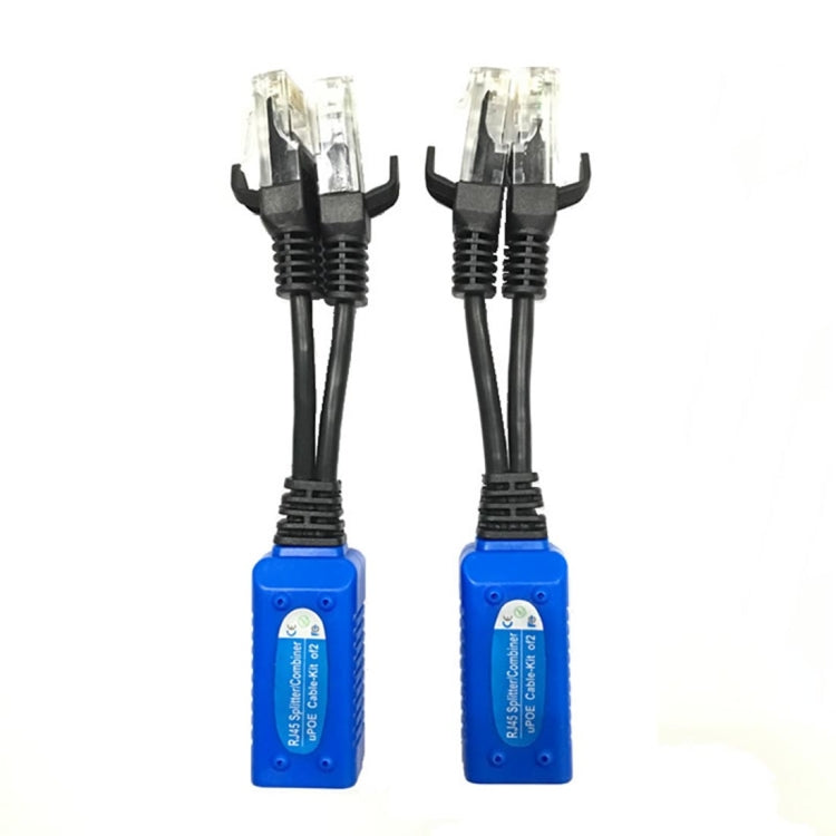 2 PCS Anpwoo UPOE01 Spliceable 2 in 1 POE (Power + Ethernet) Passive Twisted Transceiver, UPOE01 2 PCS Anpwoo UPOE01 Spliceable 2 in 1 POE (Power + Ethernet) Passive Twisted Transceiver, UPOE01